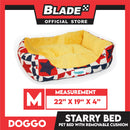 Doggo Starry Bed (Medium) Removable Cushion Dog Bed