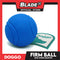 Doggo Bouncy Firm Ball Natural Rubber Medium Size (Blue) Dog Toy