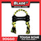 Doggo Tough Big Bone Design 7 inches Length (Black) Thick Rubber Dog Toy