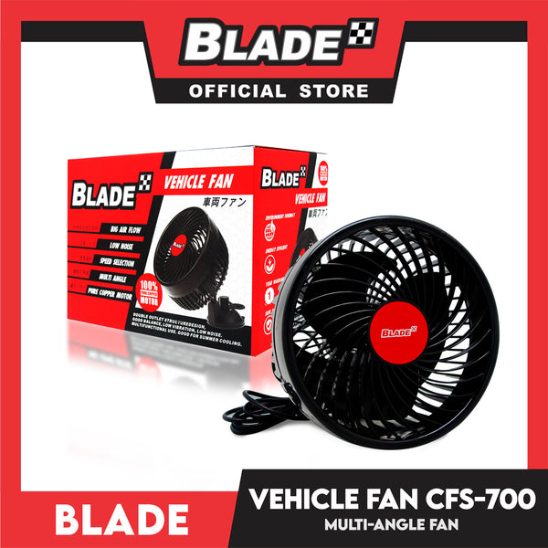 Blade Vehicle Fan CFS-700 6 inch (Black)