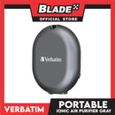 Verbatim Portable and Wearable Ionic Air Purifier 66526 (Gray)