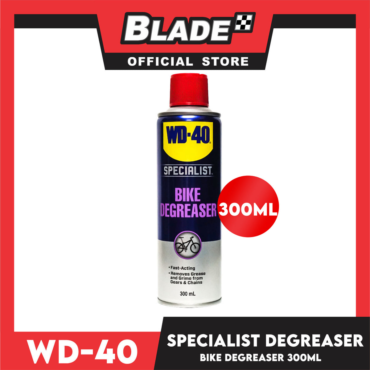 WD-40 Specialist Bike Degreaser 300ml