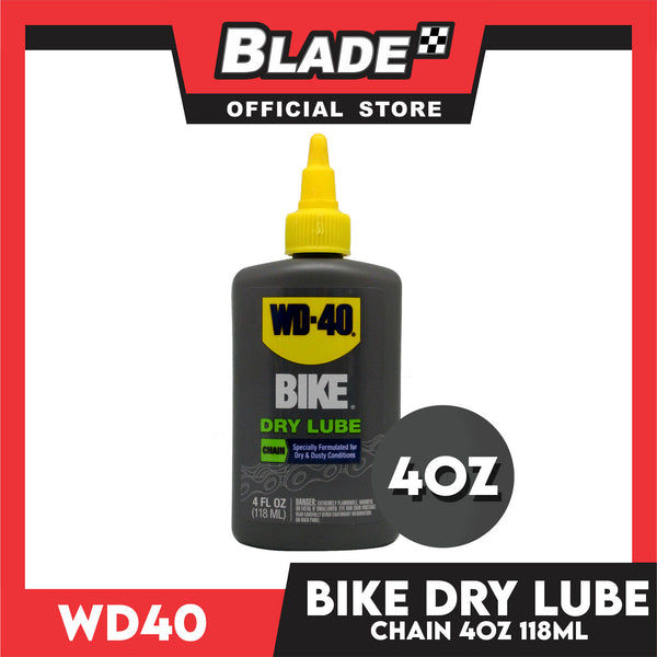 WD-40 Bike Chain Lubricant Dry 118ml Specially Formulated for Dry & Dusty Conditions