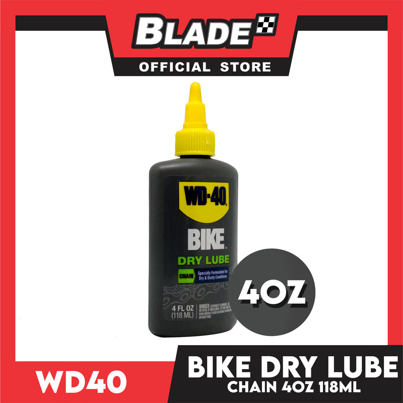 WD-40 Bike Chain Lubricant Dry 118ml Specially Formulated for Dry