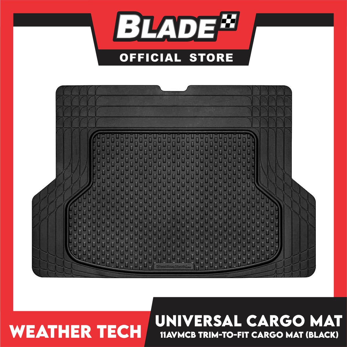 WeatherTech 11AVMCB Universal Cargo Mat (Black)