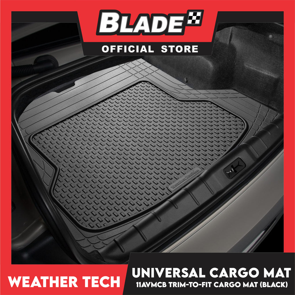 Weathertech Rear Cargo Mat WeatherTech 11AVMCB Universal Cargo Mat (Black) – blade.ph