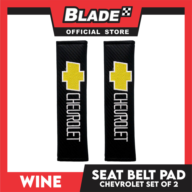 Wine Seat Belt Pad (Chevrolet) Set of 2