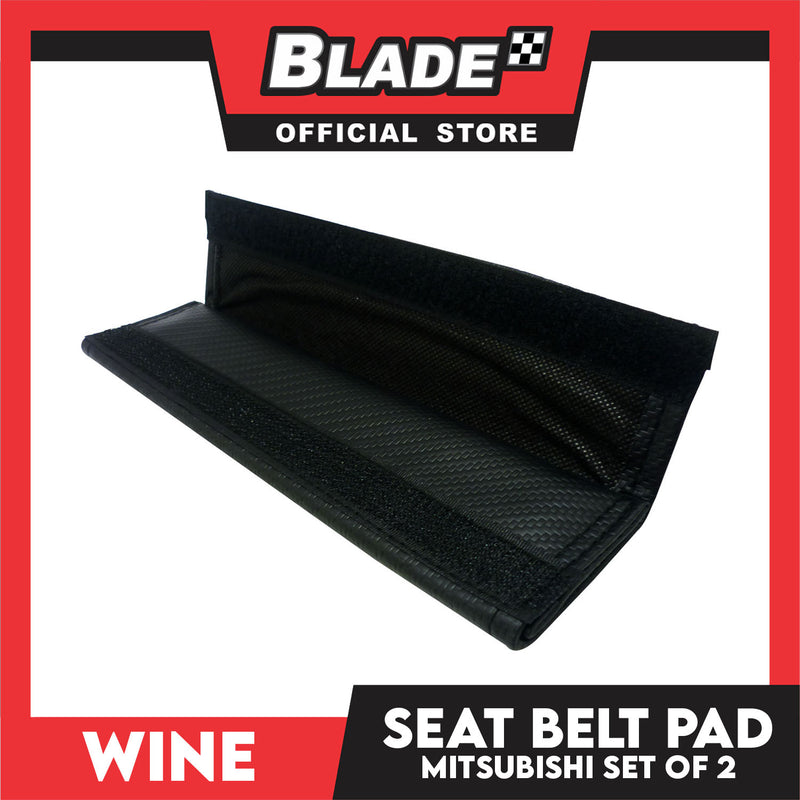 Wine Seat Belt Pad (Mitsubishi) Set of 2