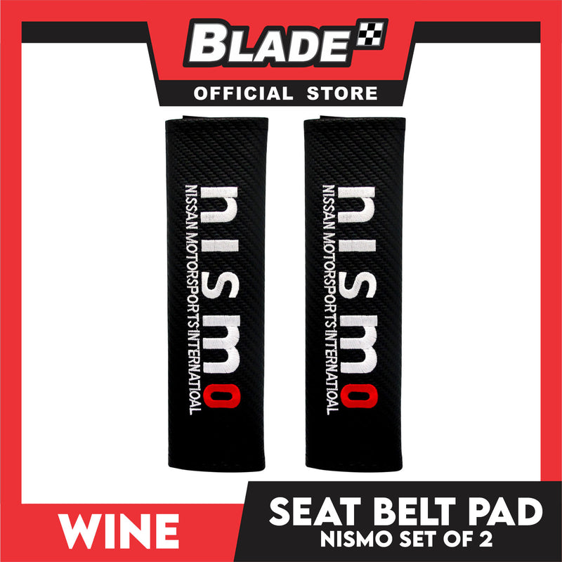Wine Seat Belt Pad (Nismo) Set of 2