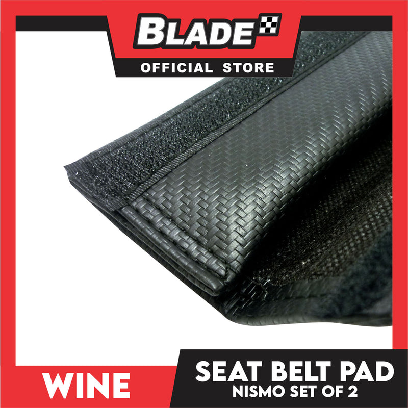 Wine Seat Belt Pad (Nissan) Set of 2