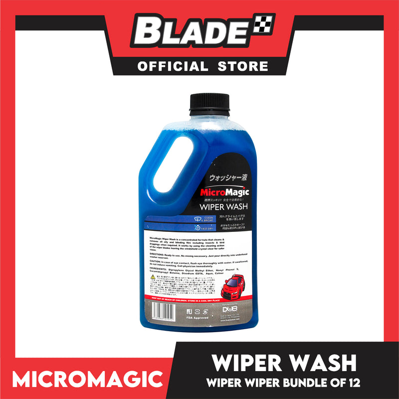 12pcs Micromagic Wiper Wash 1L