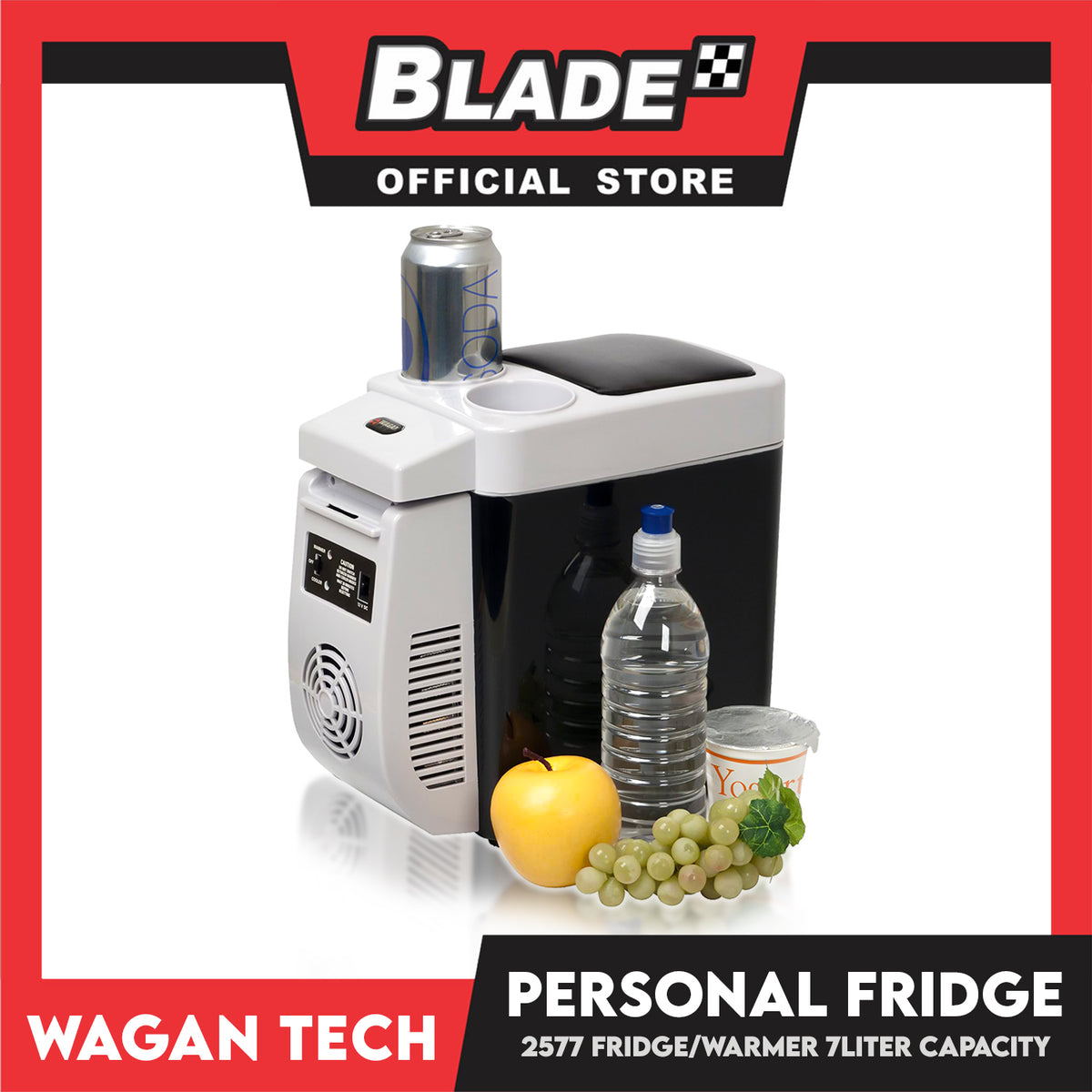 Wagan Tech 2577 7 Liters Personal Fridge/Warmer