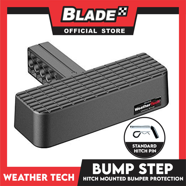 WeatherTech Bump Step Hitch Mounted Bumper Protection 81BS1 (Black)