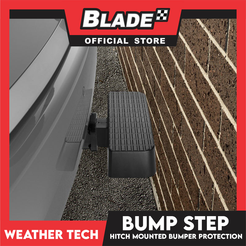 WeatherTech Bump Step Hitch Mounted Bumper Protection 81BS1 (Black)