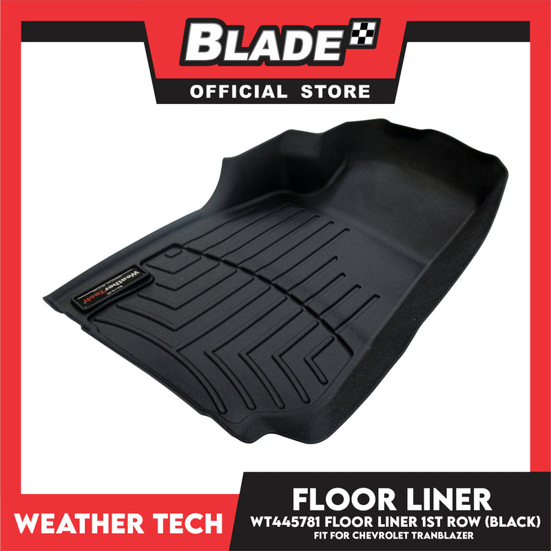 WeatherTech Floor Liner WT445781 1st Row (Black) Fit for Chevrolet TrailBlazer 2012-15