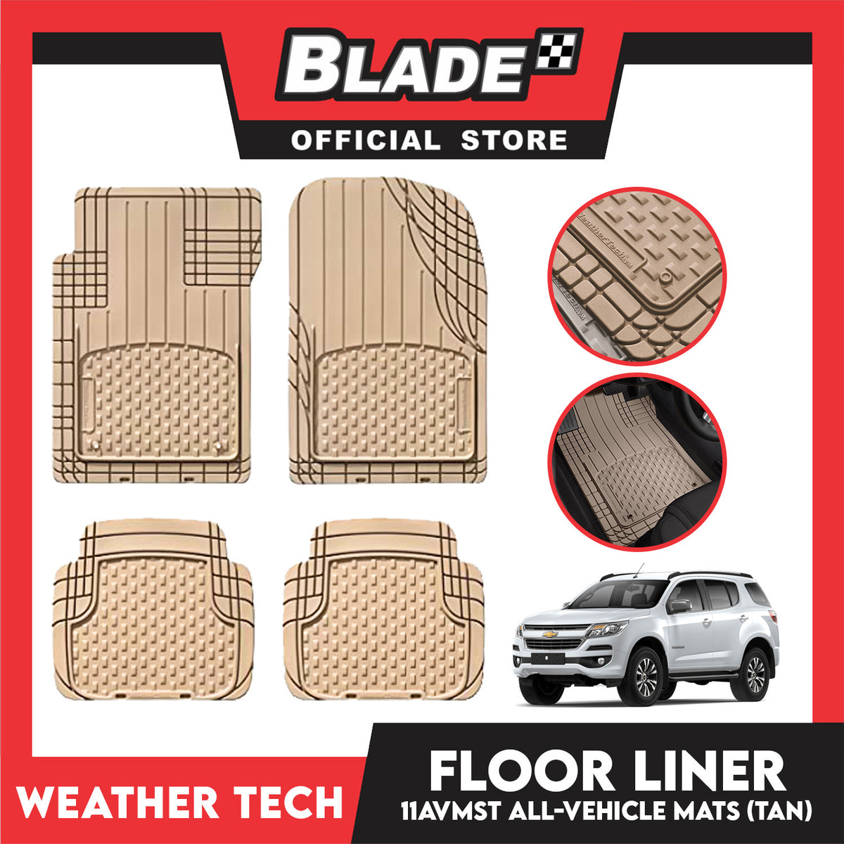 WeatherTech Trim-to-Fit 11AVMST  (Tan)