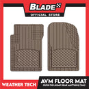 WeatherTech Universal Fit Over-The-Hump Rear Floor Liner WT11AVMOT(Tan)