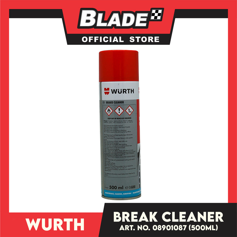 Wurth Break Cleaner 08901087 500ml