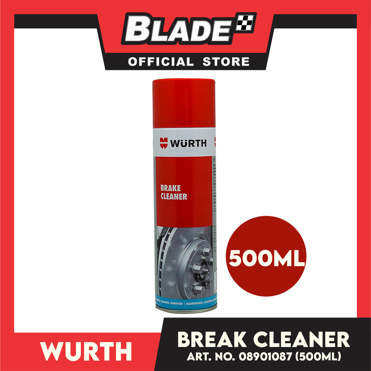 Wurth Break Cleaner 08901087 500ml