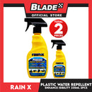 2pcs Rain-X Plastic Water Repellent Trigger 335ml Dramatically Enhance Visibility