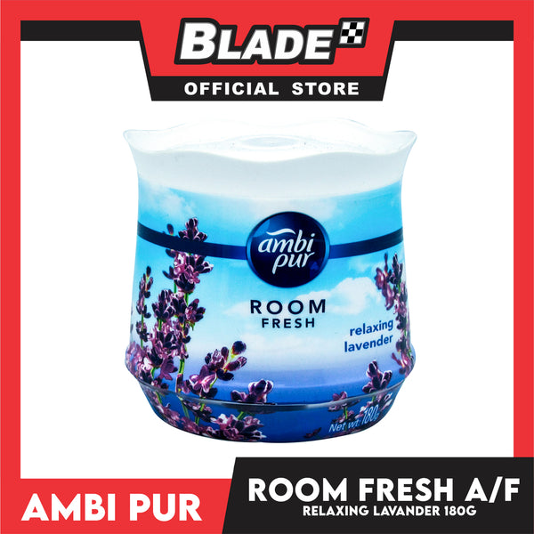 Ambi Pur Air Freshener Room Fresh (Relaxing Lavender) 180g –