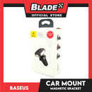 Baseus Privity Series Pro Air Outlet Magnet Bracket Genuine Leather Phone Holder SUMQ-PR0S (Black) Car Mount Phone Holder
