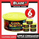6pcs California Scents Cool Scent Air Freshener 32g  (Apple Cinnamon)