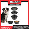 Doggo Collapsible Travel Bowl Large Size (Black) Foldable Pet Feeding Bowl