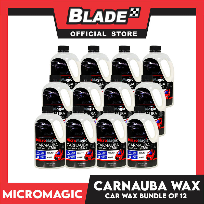 12pcs Micromagic Carnauba Wax 1 Liter