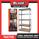 Tactix Steel Shelving Unit Storage Rack 34X14X72in 5-Layer 329016