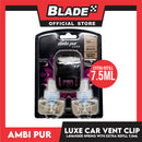 Ambi Pur Luxe Car Vent Clip with Extra Refill 7.5ml x 2 Lavander Spring