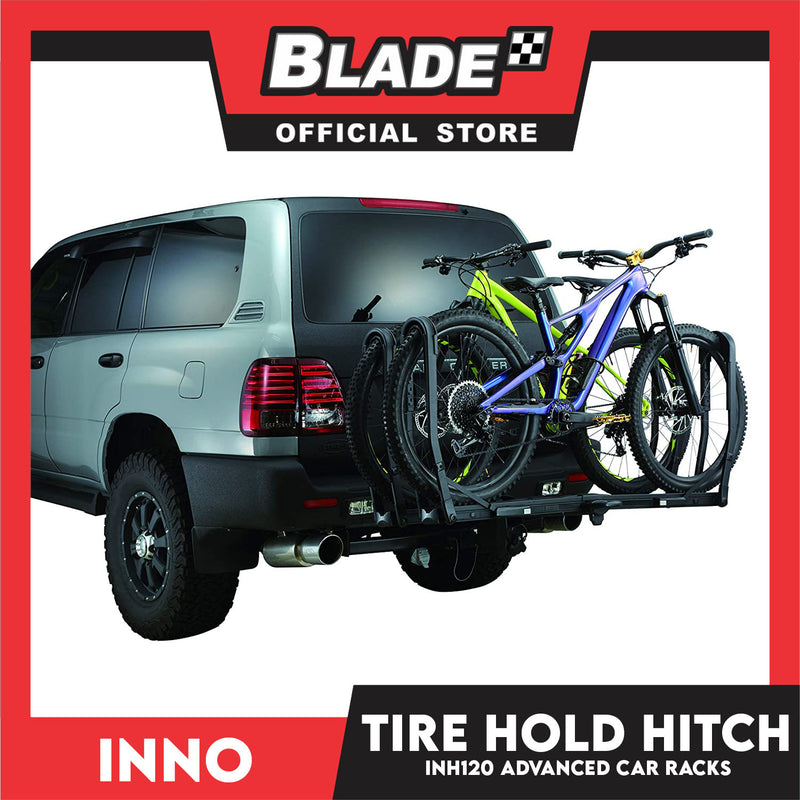 Inno Bike Rack Tire Hold Hitch INH120 Advanced Car Rack 2 Bike Rack Up to 60 lbs.