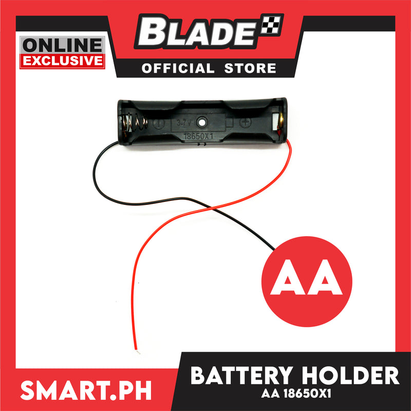 Battery Holder Single AA with Leads Wires