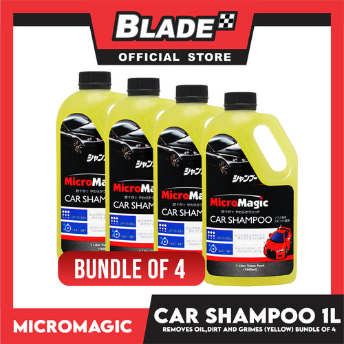 4pcs Micromagic Car Shampoo 1L