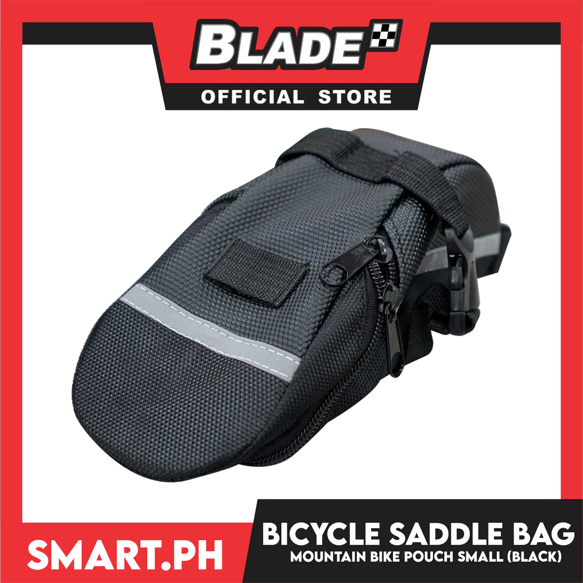 Bicycle Seat Saddle Bag (Small) Road Bike Pouch, Mountain Bike Seat Bag