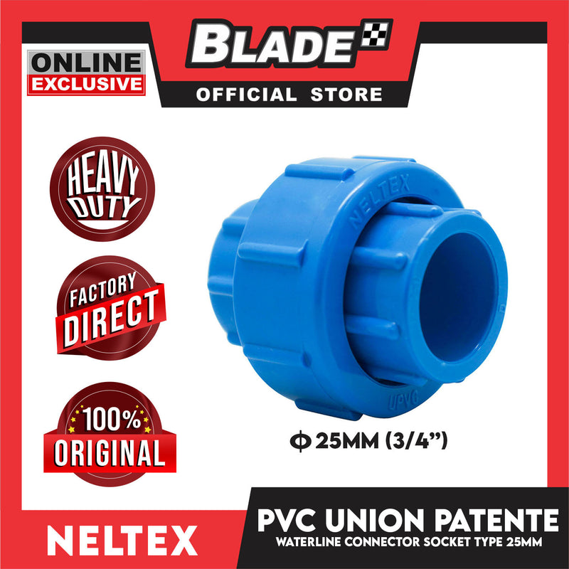 Neltex PVC Union Patente Socket Type 25mm (3/4) For Waterline Live Connection and Disconnection