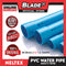 Neltex PVC Water Pipe 20mm (1/2inch) x 1meter (Blue) Waterline Tube Pipe