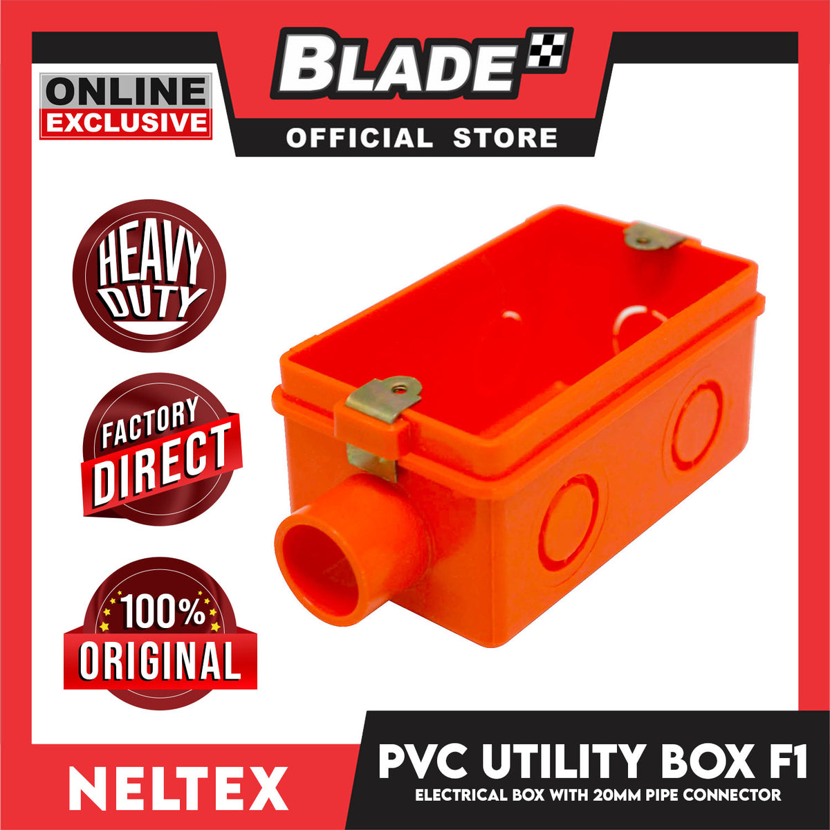 Neltex Powerguard PVC Utility Box F1 Electrical Box
