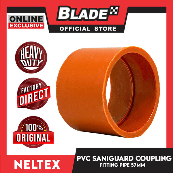 Neltex Saniguard PVC Fitting Coupling 57mm