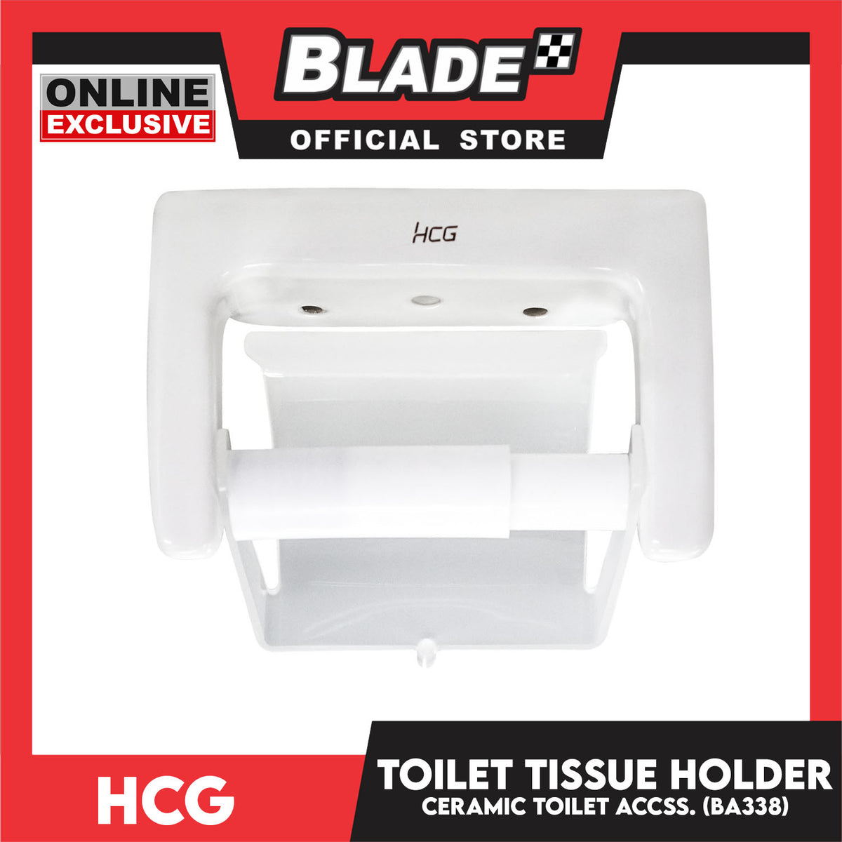 HCG Toilet Tissue Holder Ceramic Accessories Toilet (BA338)