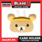 Gifts Identification Card Ticket, Card Holder Choco Bear Hear Design 5206 (Assorted Colors)