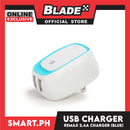 Gifts Remax USB Charger 2.4A 2Port RP-U23 Assorted Colors
