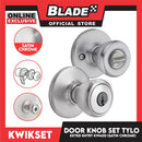 Kwikset Keyed Entry KW400 Door Knob Set Tylo (Satin Chrome)