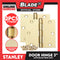 Stanley 2pcs Door Hinge 3'' Bisagra (76mm) US4 Satin Brass Finish Hinge