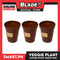 Gifts Plant Veggie Kitchen Spices 3pcs with Artificial Soil and Seeds (Assorted Designs and Colors)