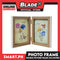 Gifts Double Picture Frame Wooden Design 4X6' Size FH-503A Assorted Colors