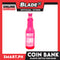 Gifts Coin Bank Bottle Neon Shining AP1373 (Assorted Designs and Colors)