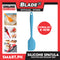 Silicone Spatula Baking Tools For Cakes Double Spoon Cookie Scraper Mixer Butter 8.2''(Blue)