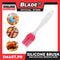 Silicone Barbeque Brush Cooking Non-stick Heat Resistant Oil Brush (Pink)  Kitchen Bar Cake Baking Tools Utensil Supplies