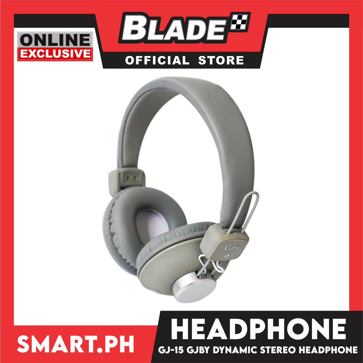 Gifts Headphone Dynamic Stereo Heavy Bass GJ-15 (Assorted Designs and Colors)